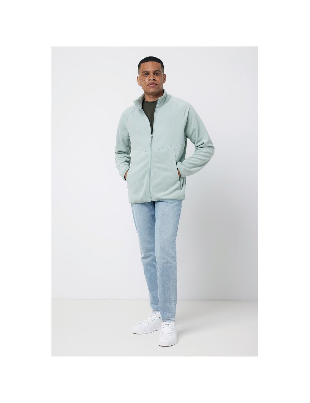 Kurtka z mikropolaru Iqoniq Talung, poliester z...