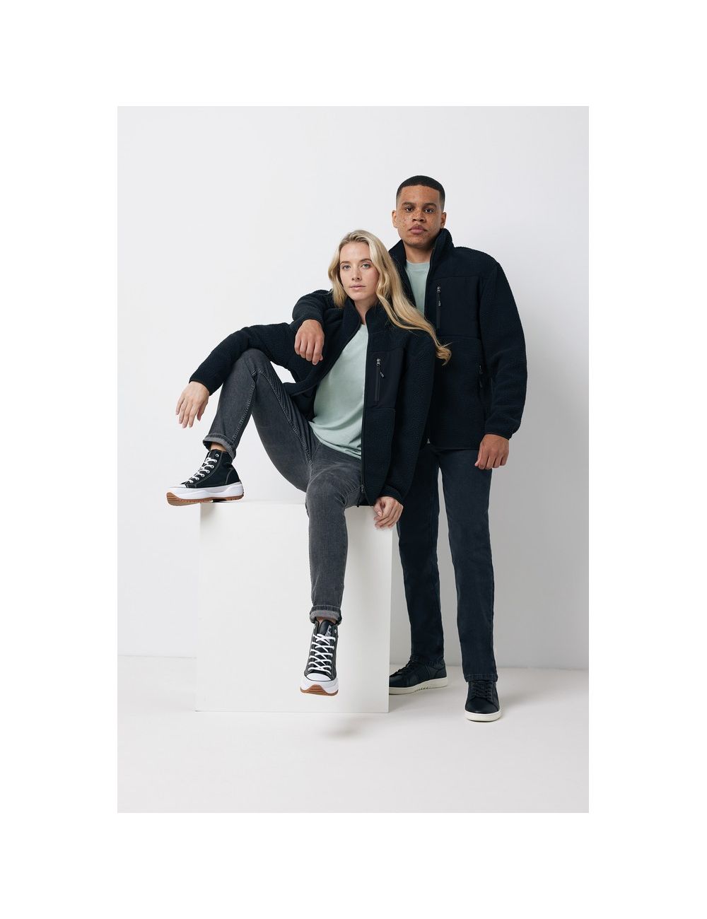 Kurtka z polaru Iqoniq Diran, poliester z...