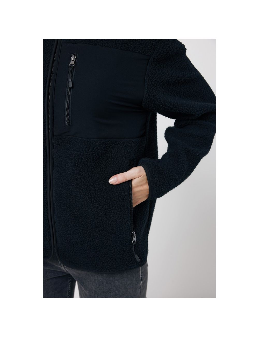 Kurtka z polaru Iqoniq Diran, poliester z...