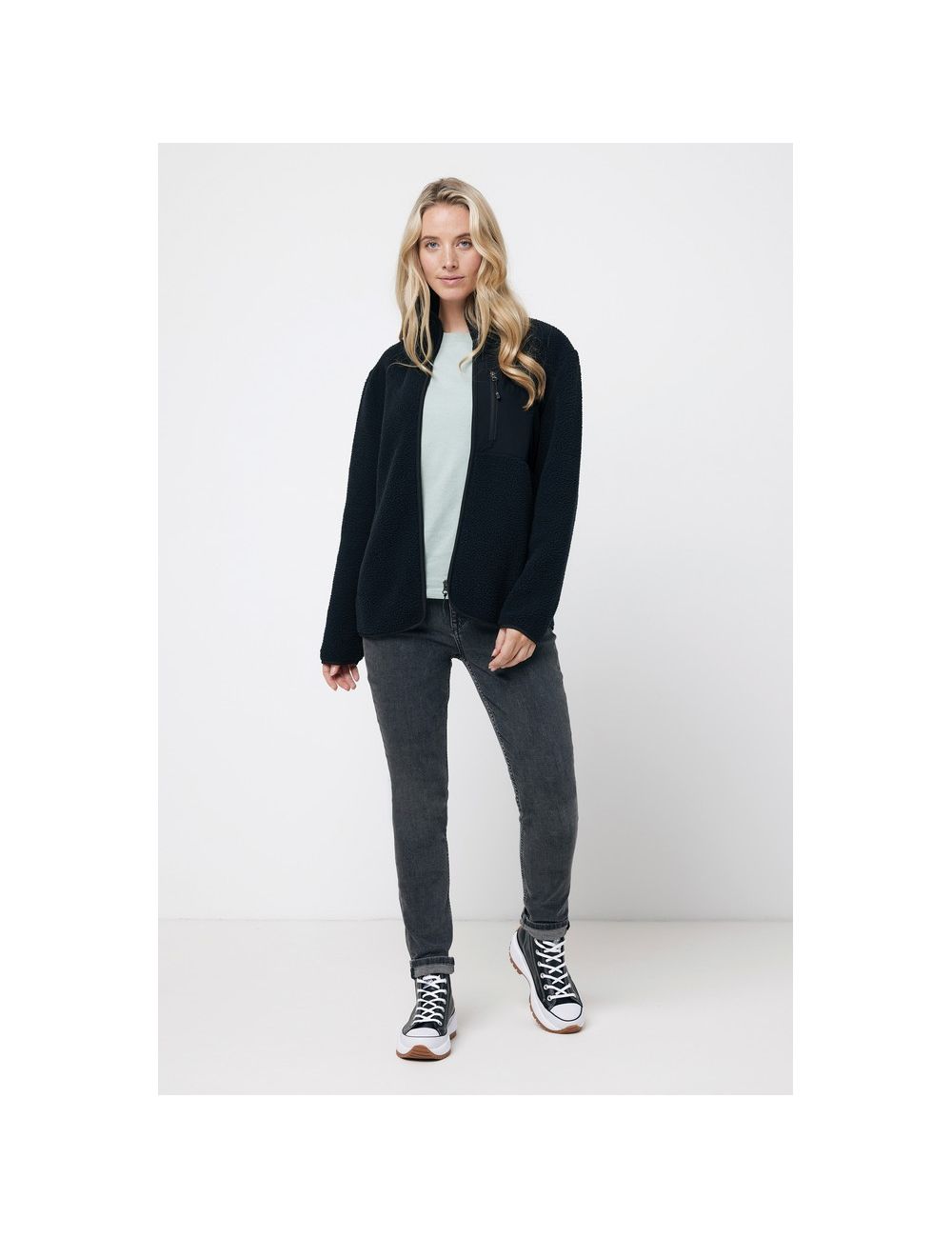 Kurtka z polaru Iqoniq Diran, poliester z...