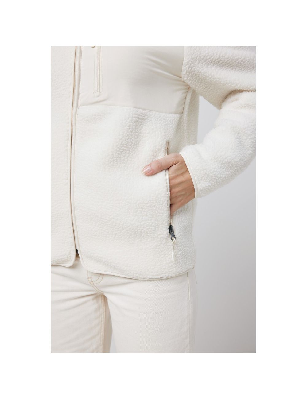 Kurtka z polaru Iqoniq Diran, poliester z...