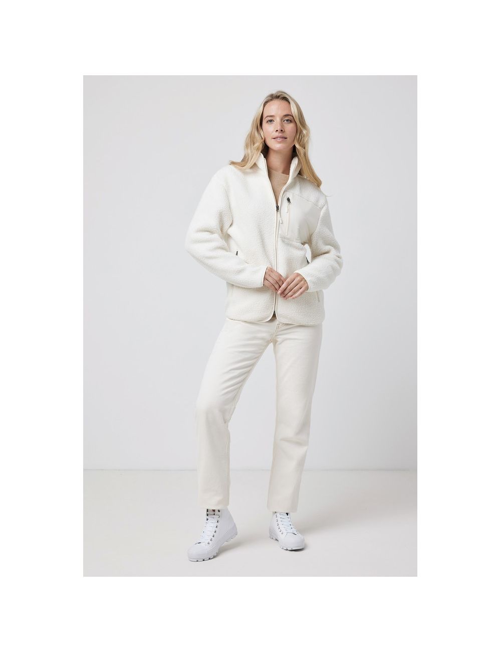 Kurtka z polaru Iqoniq Diran, poliester z...