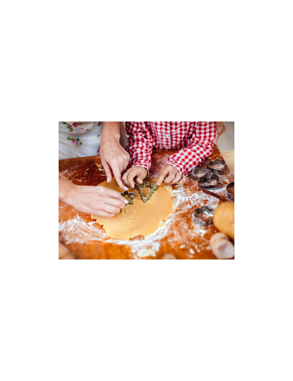 Foremki do ciasteczek Cookie, biały 