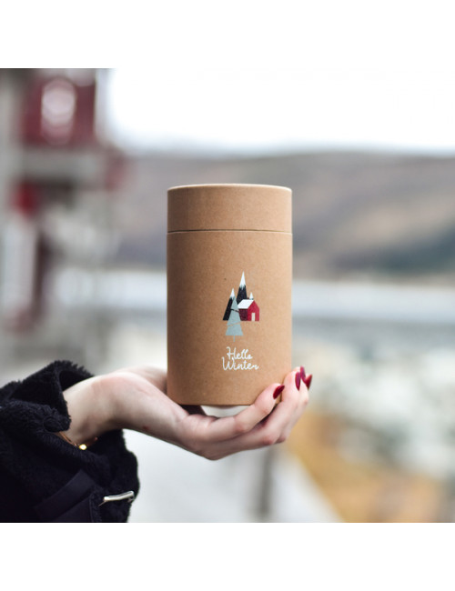 Świeca zapachowa Christmas, szary 