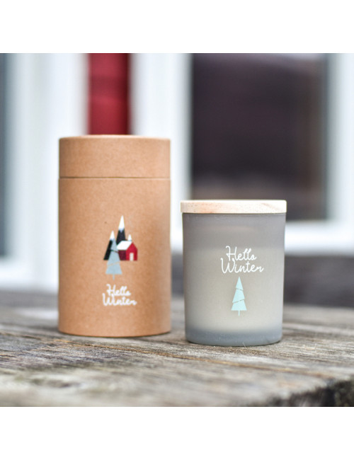 Świeca zapachowa Christmas, szary 