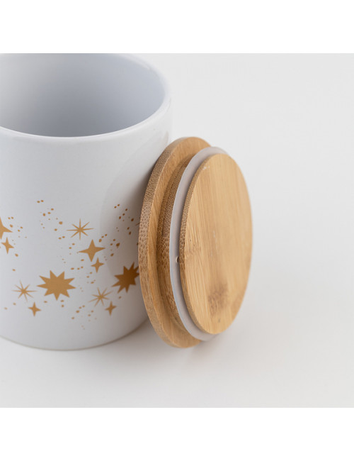 Kubek ceramiczny "Hello Christmas", biały 