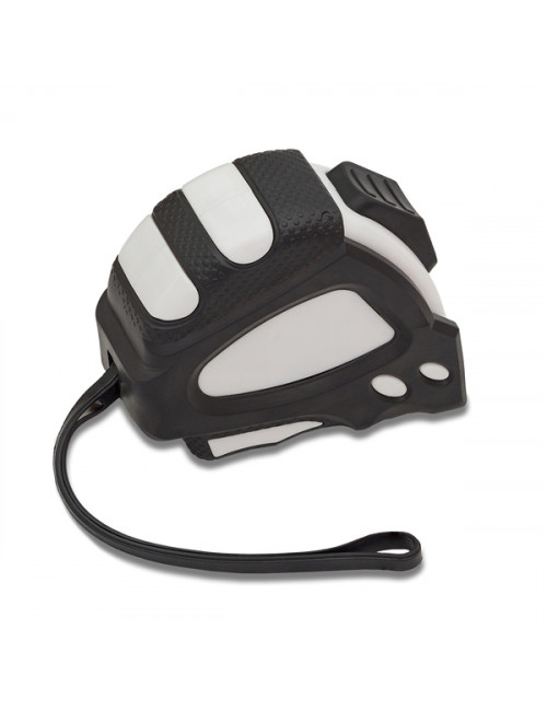 Miarka zwijana 5 m Deft, biały/czarny 