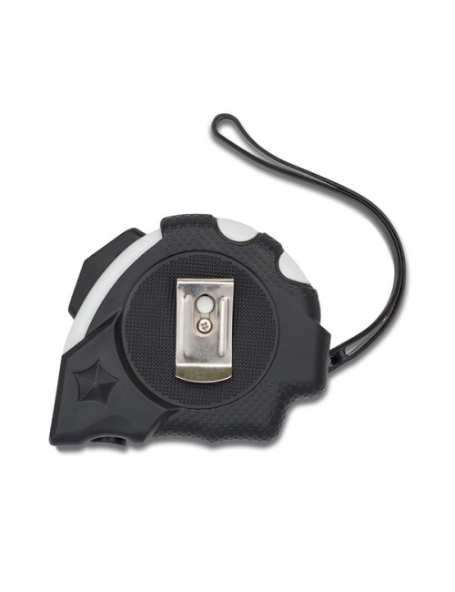 Miarka zwijana 5 m Deft, biały/czarny 