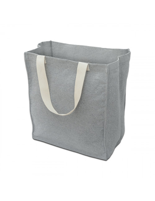 Torba z bawełny 340 g/m2 Lisburn, szary