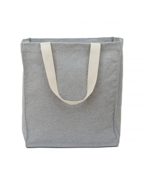 Torba z bawełny 340 g/m2 Lisburn, szary