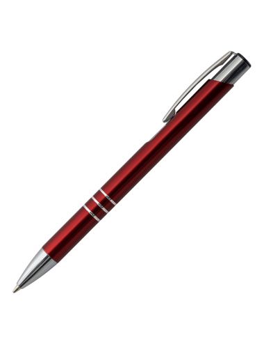 Długopis Lind, ciemnoczerwony 