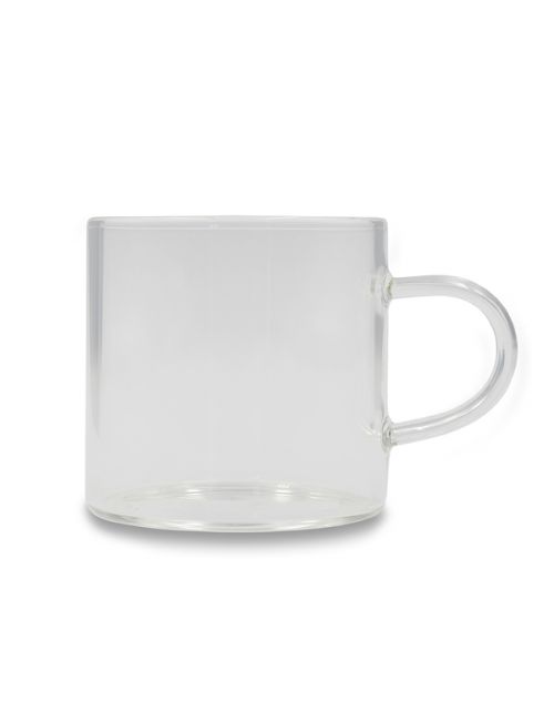 Zestaw szklanych filiżanek Liberika, transparentny 