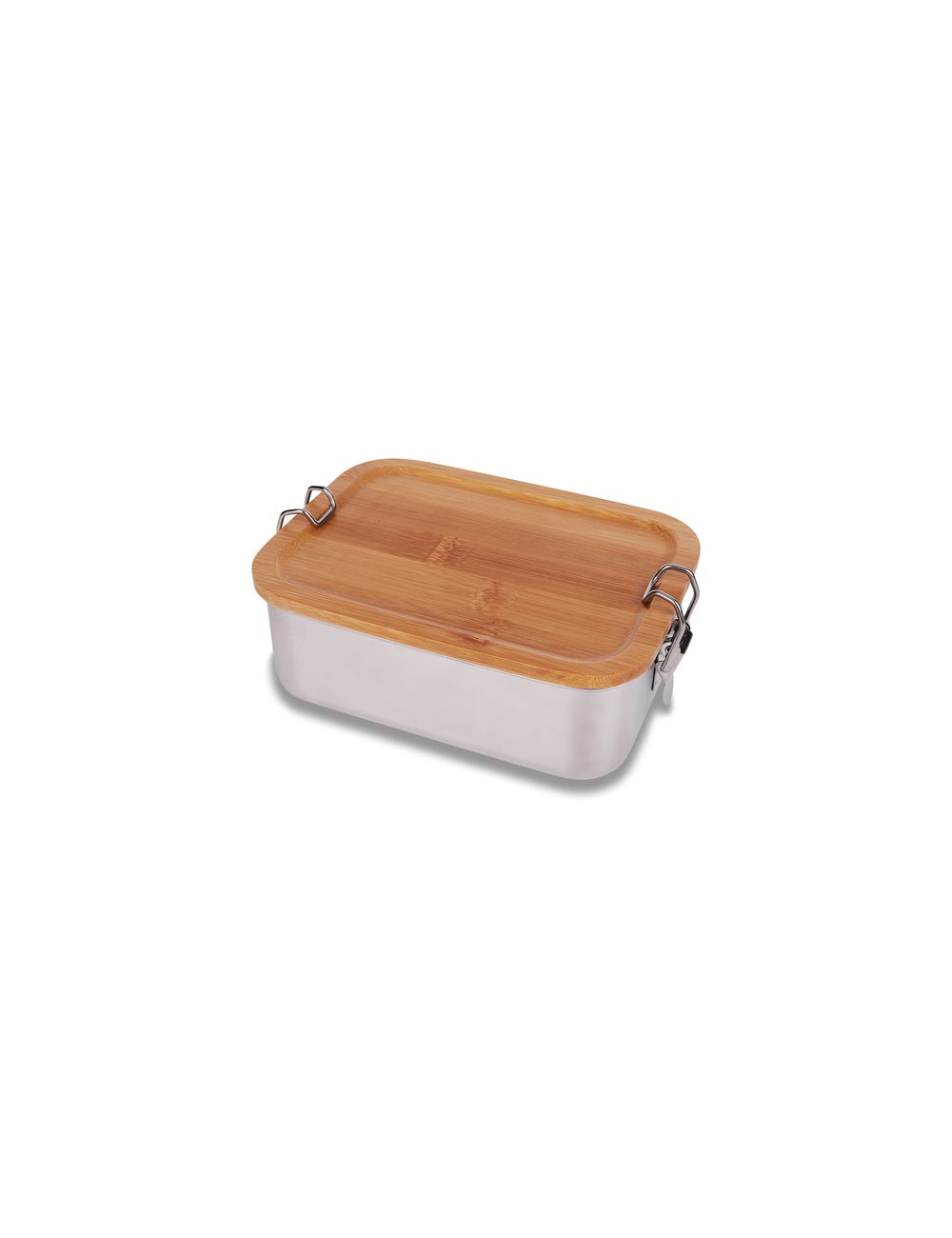 Stalowy lunch box 800 ml Somerton, srebrny 