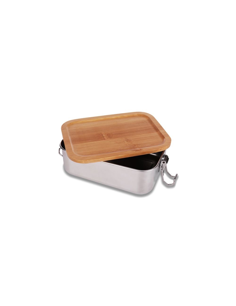 Stalowy lunch box 800 ml Somerton, srebrny