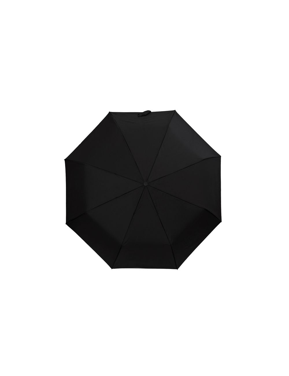 Parasol z drewnianą rączką Granton, czarny