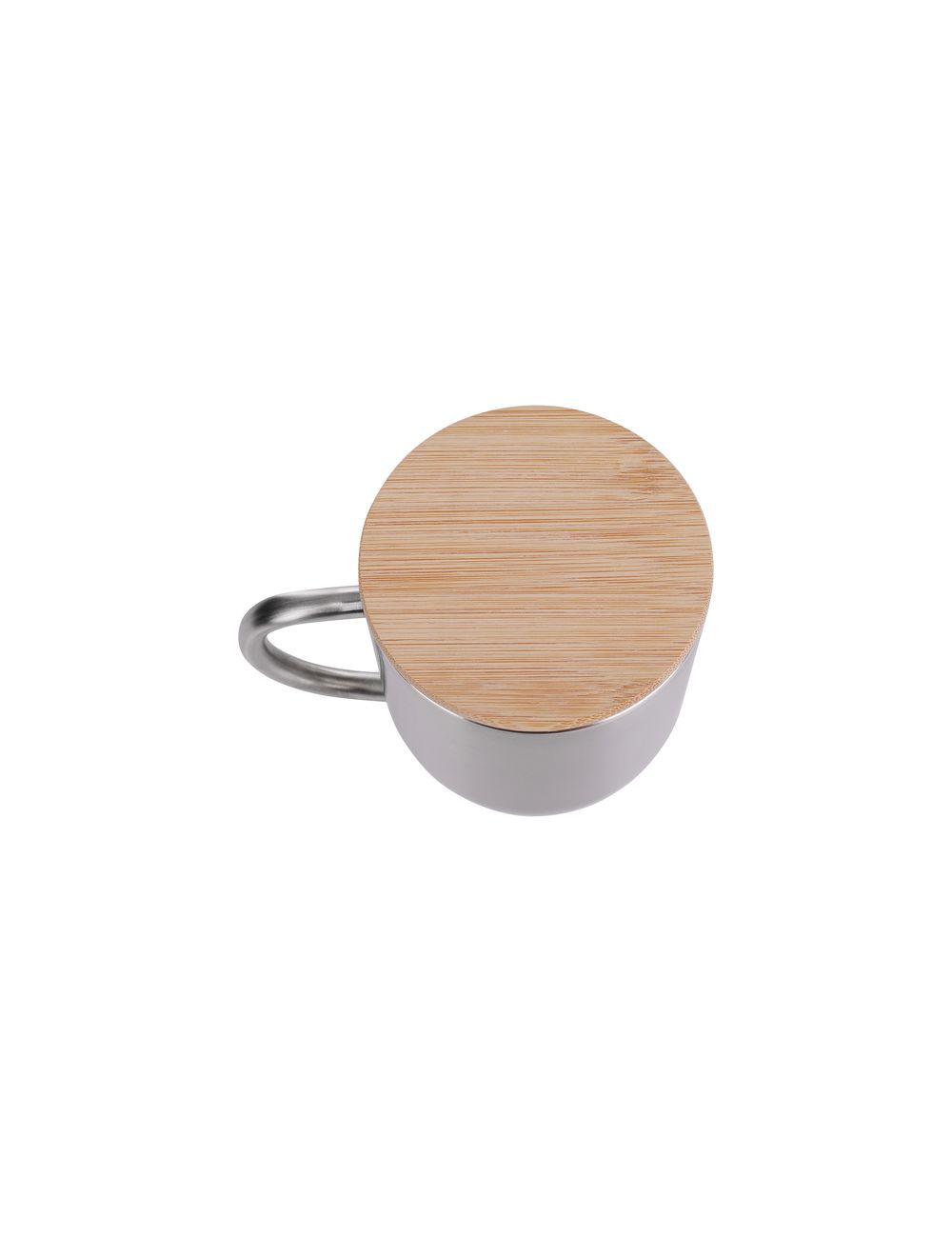 Kubek stalowy Maloy 350 ml , srebrny