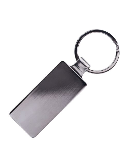 Brelok metalowy Biloxi, brązowy