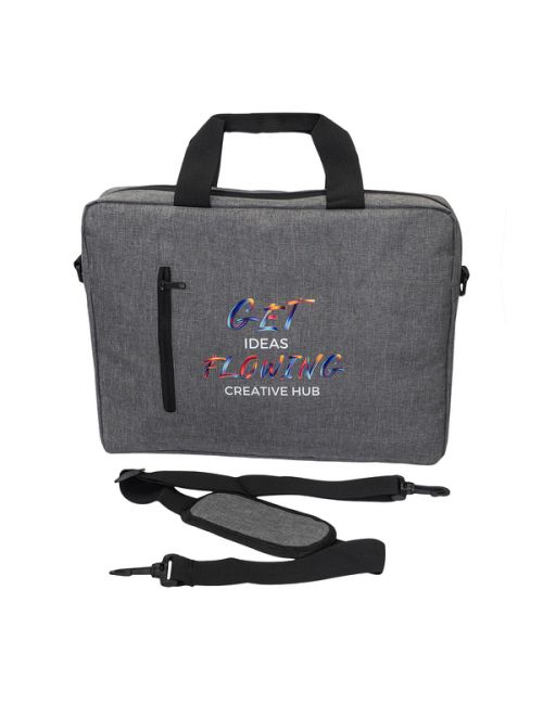 Torba na laptop Ribera, szary