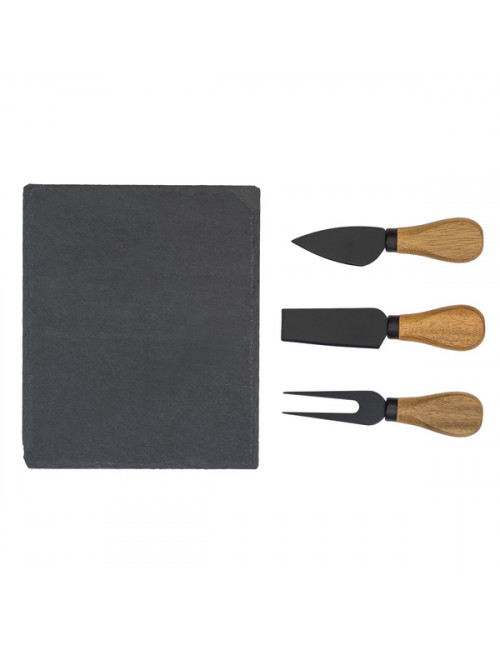 Zestaw do serwowania serów Queso, beżowy