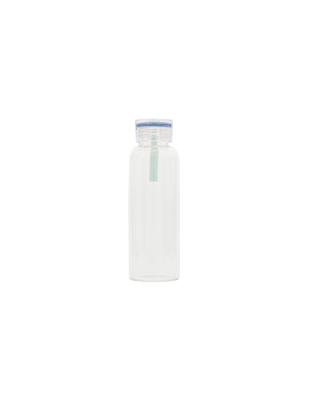 Butelka szklana Azure 500 ml, transparentny