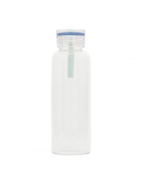 Butelka szklana Azure 500 ml, transparentny