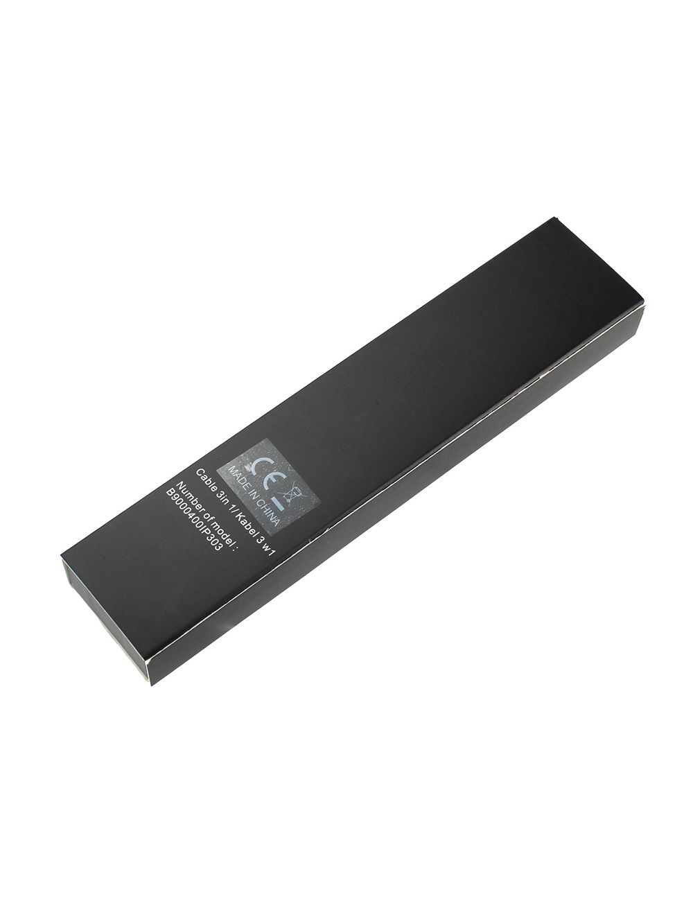 Kabel 3 w 1 z podświetlanym logo Pierre Cardin