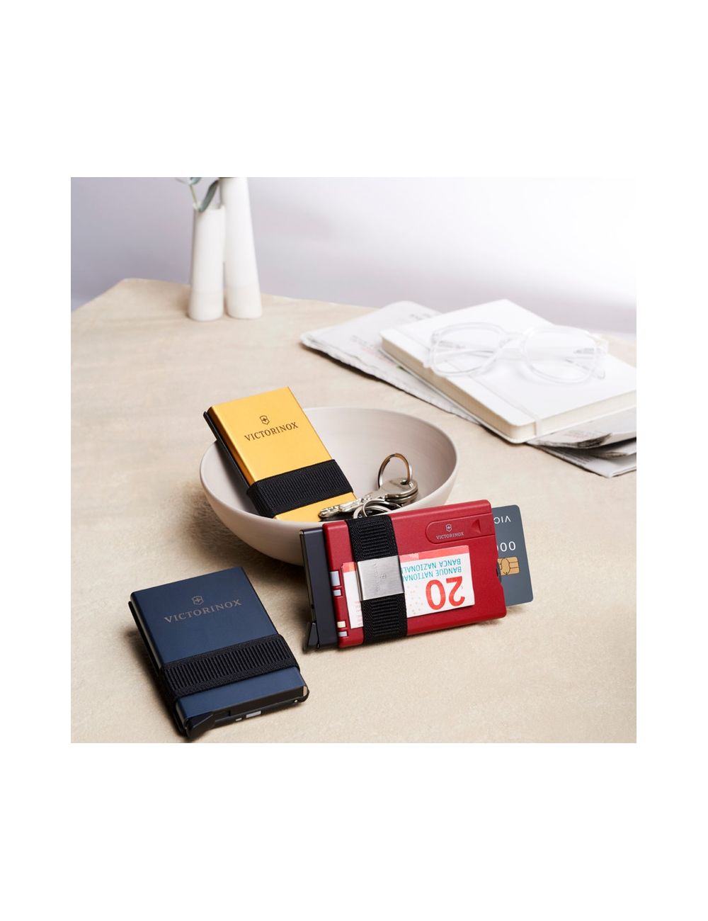 SwissCard Classic Smart, czerwona/czarny