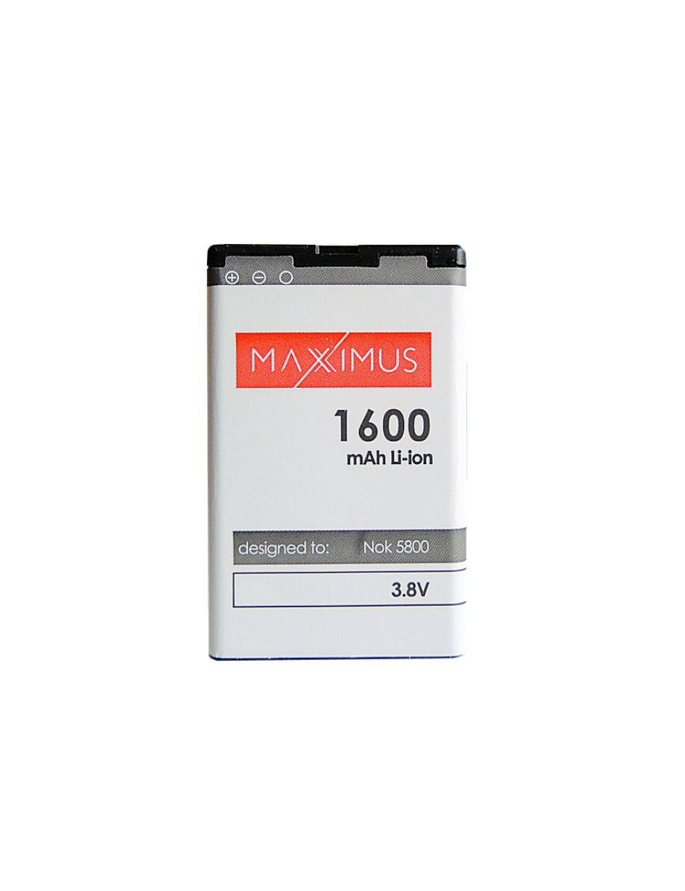 Bateria MAXXIMUS NOKIA 5800 1600mAh Li-Ion BL-5J