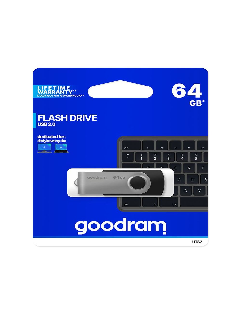 PenDrive 2.0 GOODRAM Twister-New 64GB