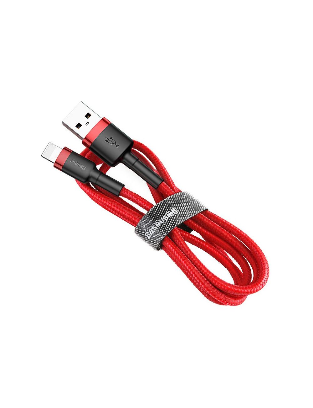 KABEL BASEUS CAFULE LIGHTNING RED/RED 1.5A, 2M