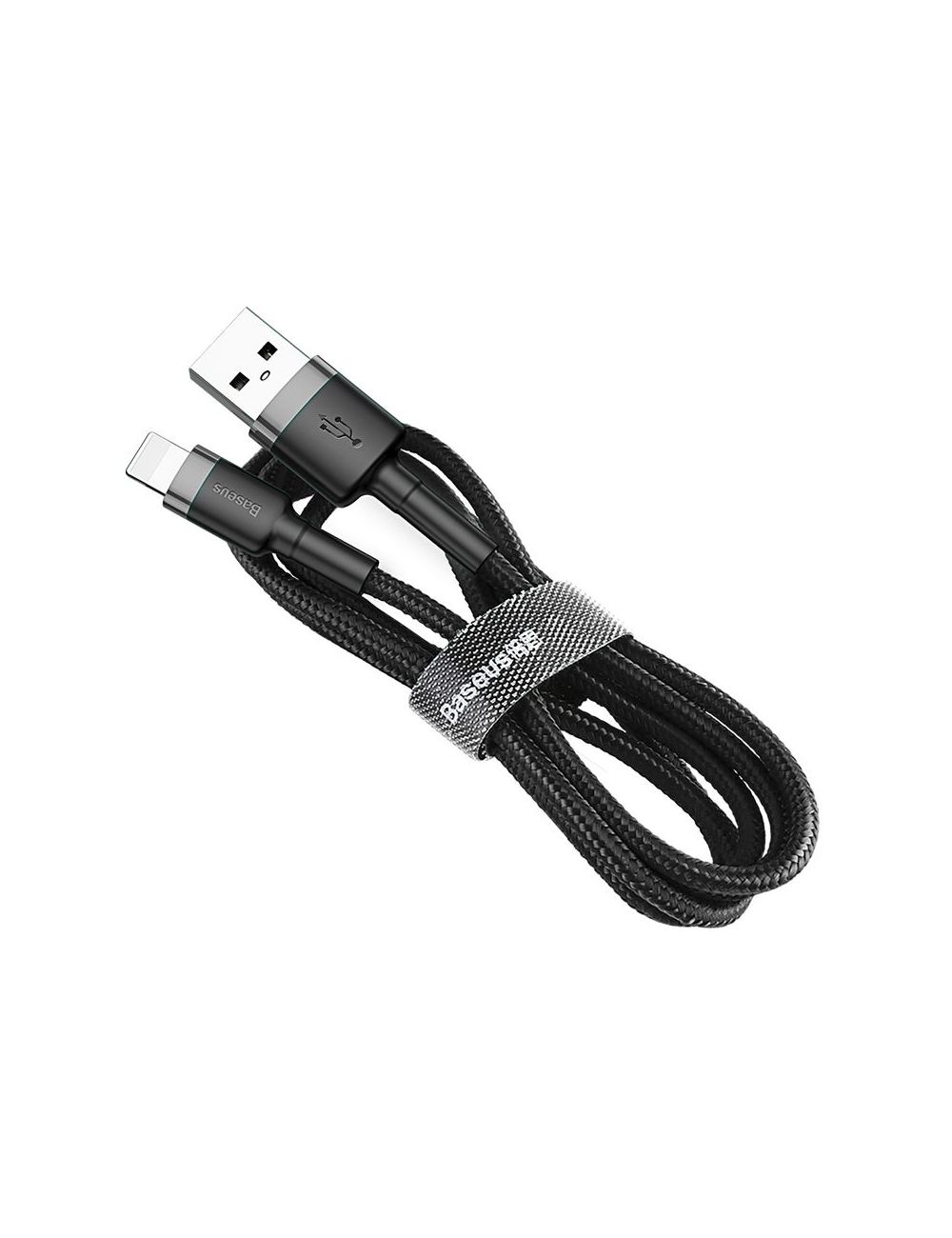 KABEL BASEUS CAFULE LIGHTNING GRAY/BLACK 1.5A, 2M