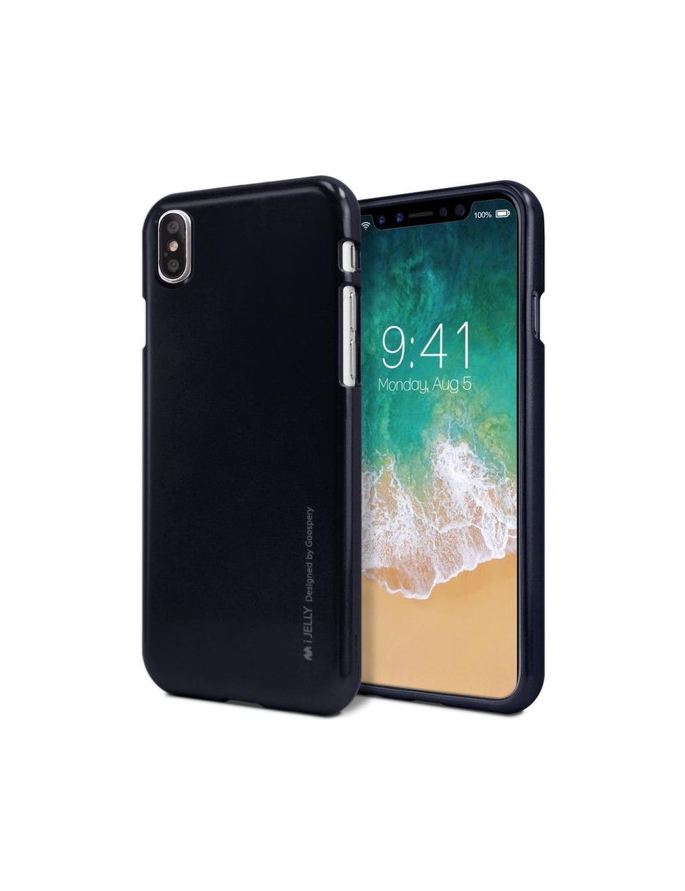 MERCURY iJELLY CASE Huawei MATE 20 BLACK / CZARNY