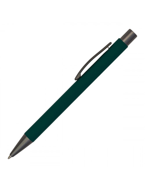 Długopis aluminiowy Eken, ciemnozielony 