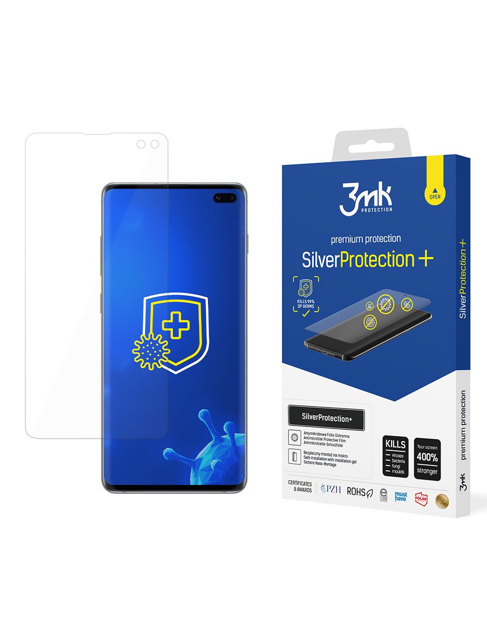 3MK SilverProtection+ Samsung S10+