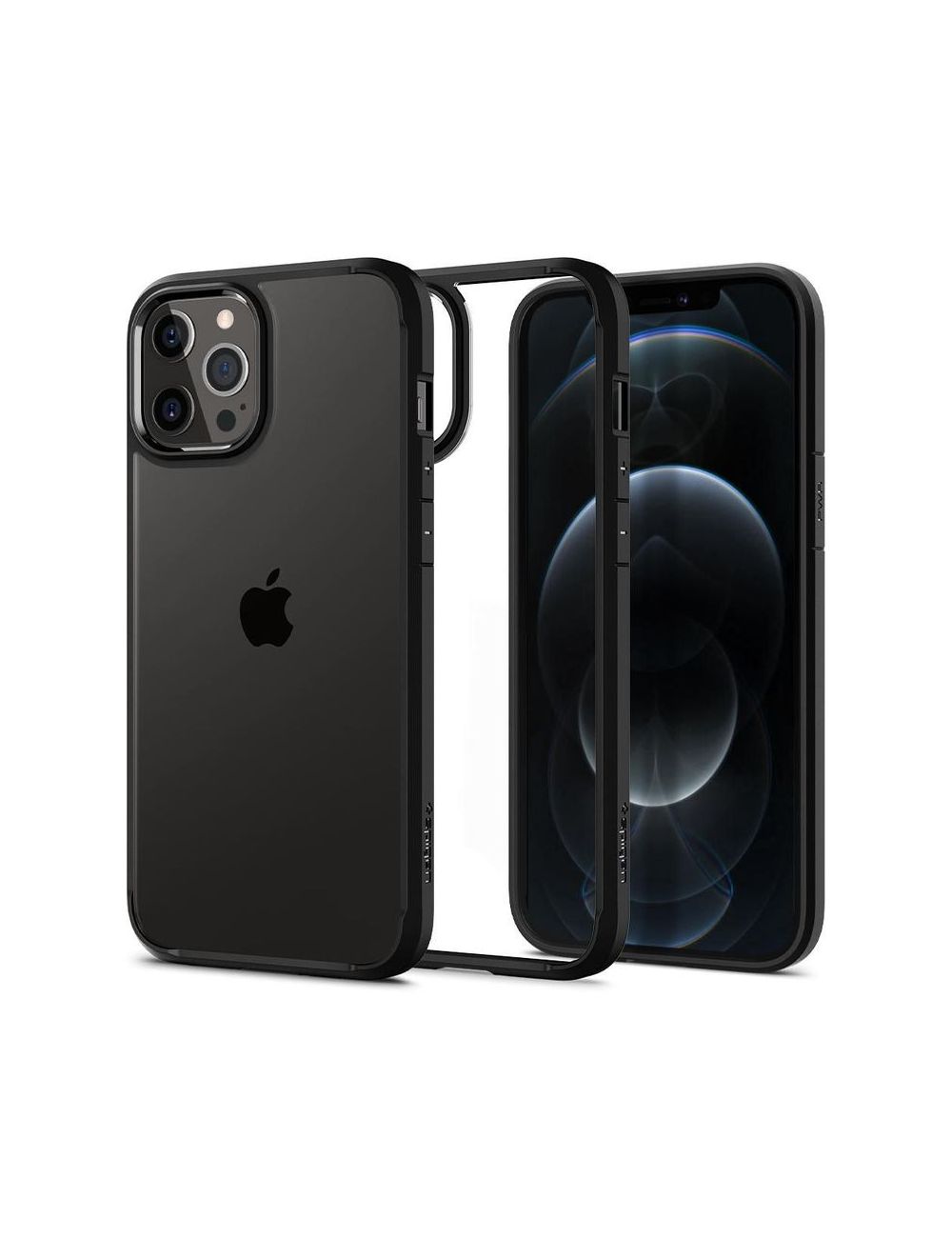 SPIGEN ULTRA HYBRID IPHONE 12/12 PRO MATTE BLACK