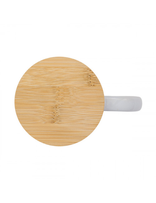 Kubek ceramiczny Lund, biały