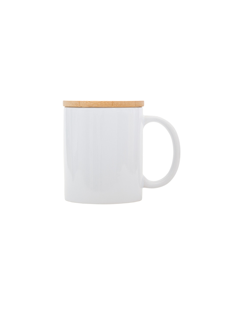 Kubek ceramiczny Lund, biały
