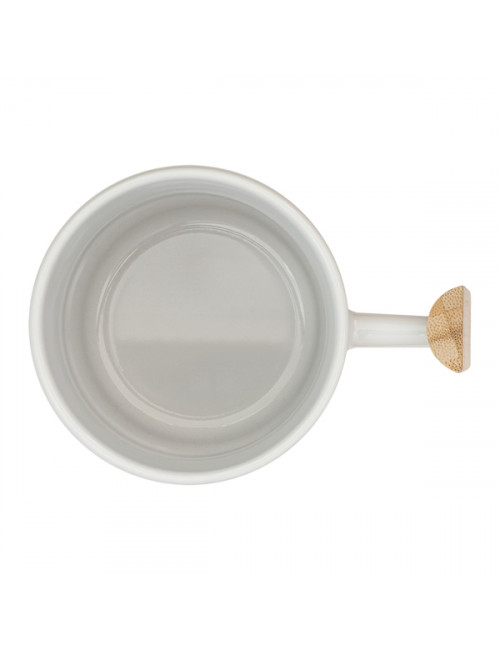 Kubek ceramiczny Sento, biały 