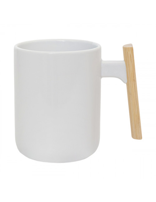Kubek ceramiczny Sento, biały 