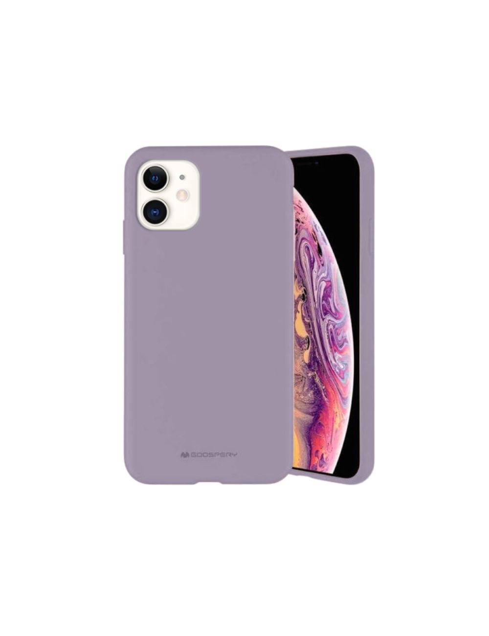 MERCURY SILICONE CASE Samsung A11/M11 PURPLE / FIOLETOWY