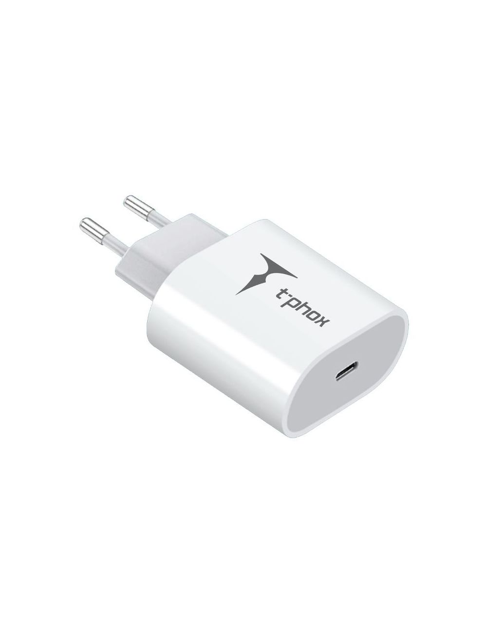 Ładowarka sieciowa T-PHOX ISPEED 20W WHITE (EU PLUG)