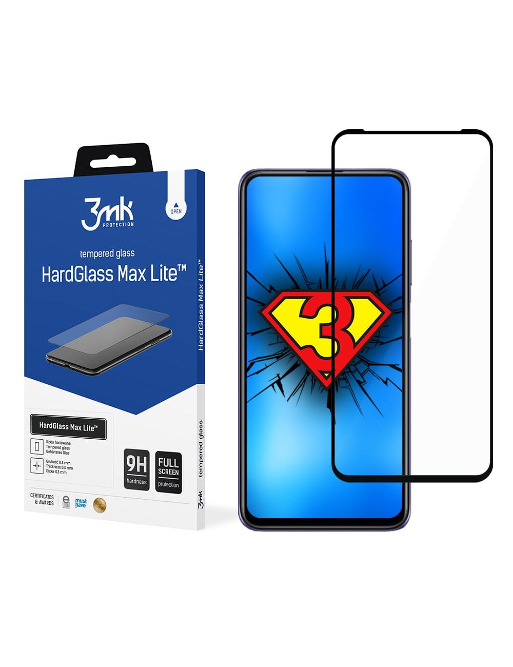 3MK HARD GLASS MAX Lite Redmi Note 9T