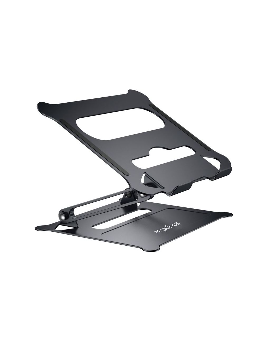 MAXXIMUS FOLD PRO LAPTOP STAND GRAY/SZARY, regulowana podstawka