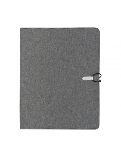 Teczka A4 z RPET Crawley, szary 