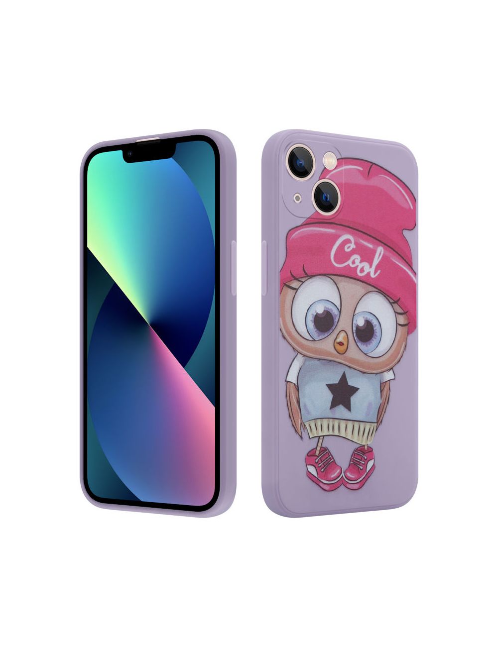 MX OWL COOL IPHONE 11 PRO PURPLE / FIOLETOWY