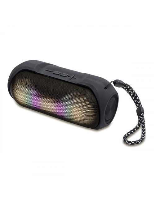 Głośnik Bluetooth z podświetleniem Rio, czarny