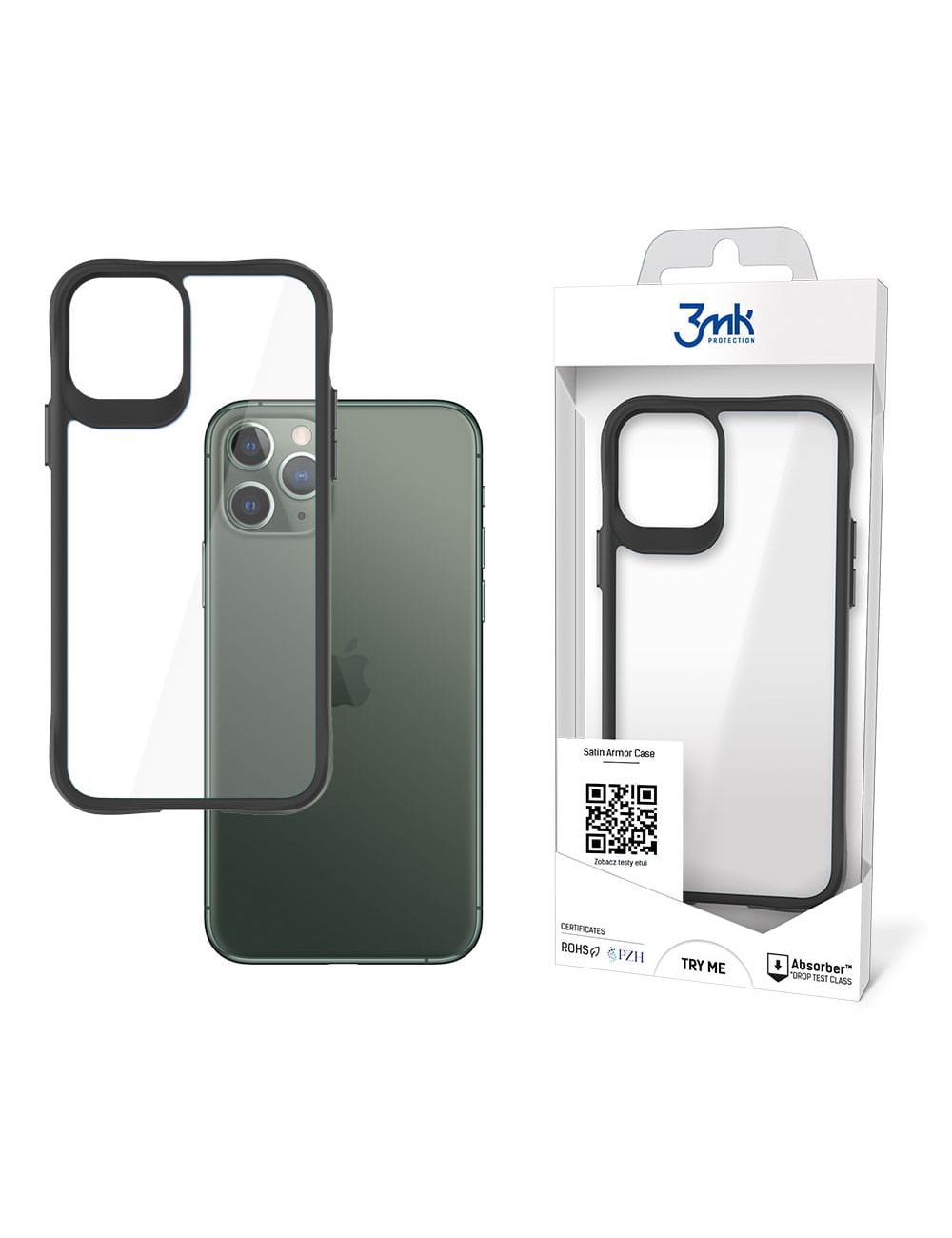 3MK SATIN ARMOR CASE+ IPHONE 11 PRO