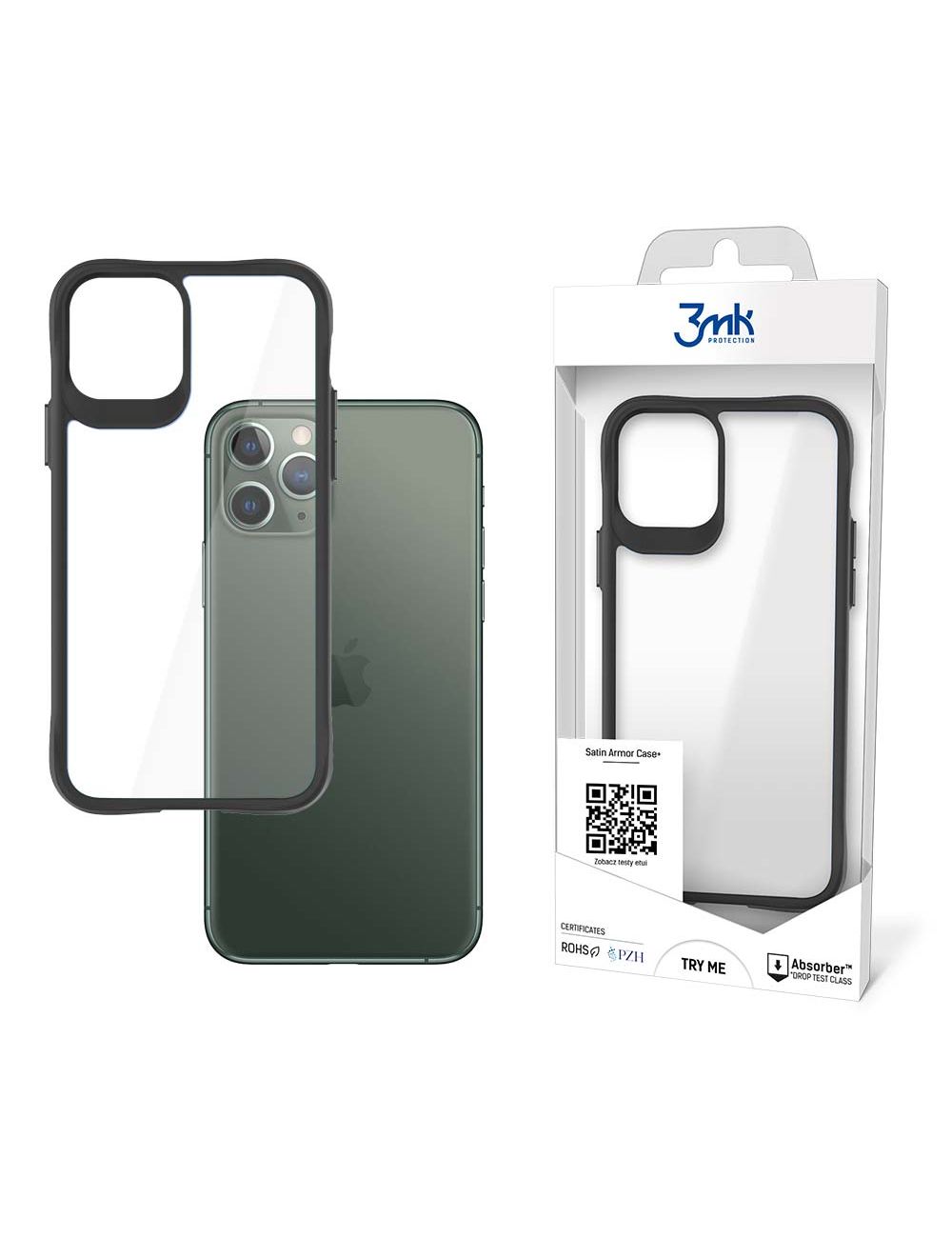 3MK SATIN ARMOR CASE+ IPHONE 11 PRO MAX