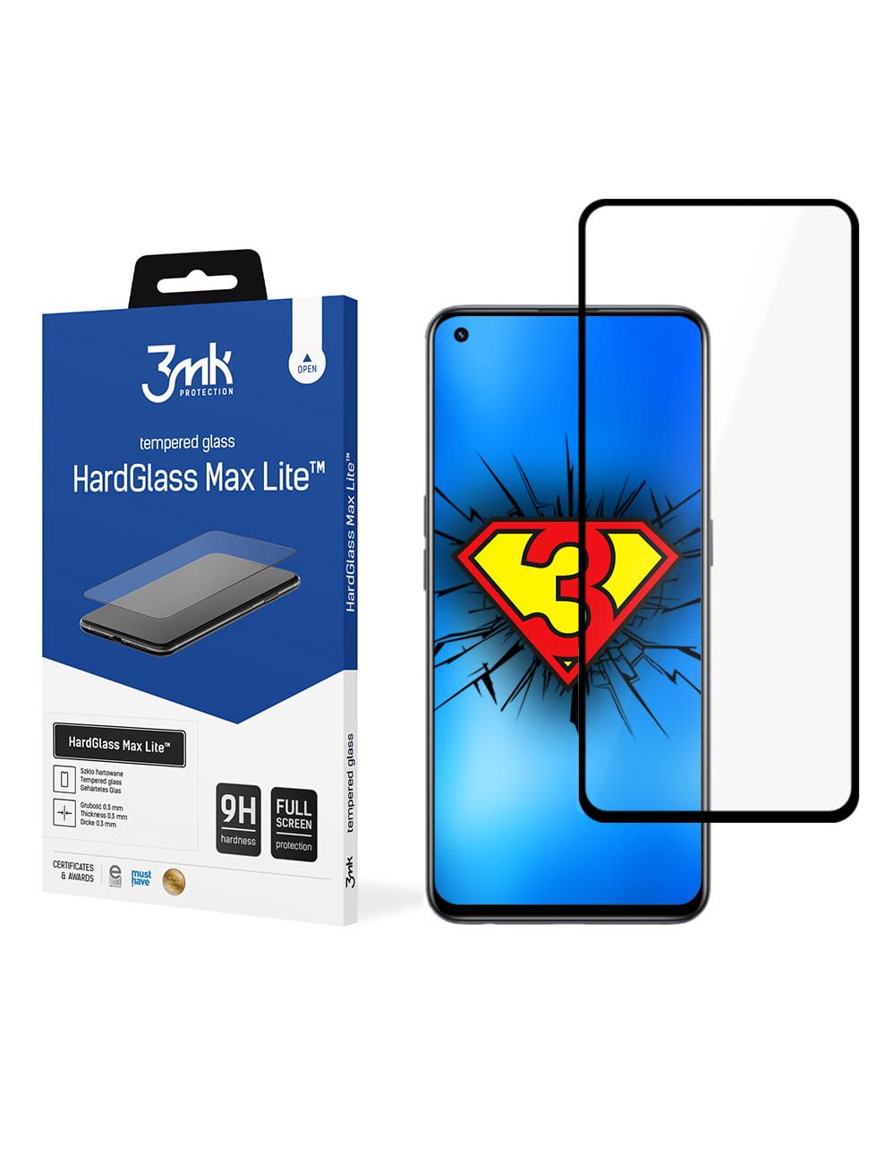 3MK HARD GLASS MAX LITE GT MASTER REALME