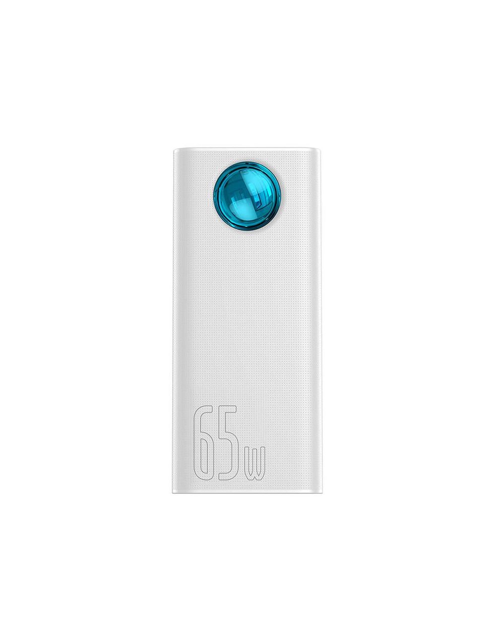 POWERBANK BASEUS AMBILIGHT 30000mAh QC3.0 PD 3A 65W WHITE